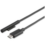 Cable 4smarts Connect Cable USB-C 5A 1m for Microsoft Surface black - imagine 3