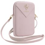 Guess Handbag GUWBZPGSTEGP pink Zip Triangle 4G - imagine 3