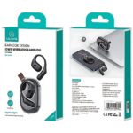 USAMS Bluetooth 5.3 Headphones G26 OWSwireless black BHUUG01 - imagine 5