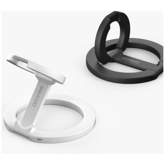 Ring stand Araree A-Ring MagSafe GripTok black - imagine 3