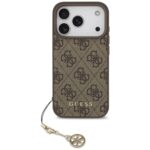 Guess 4G Charms Collection MagSafe case for iPhone 17 Pro brown - imagine 2