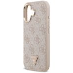 Case Guess 4G Triangle Logo MagSafe for iPhone 17 pink gold - imagine 6