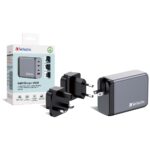 Verbatim GNC-240 GaN Charger 4 Port 240W USB A/C (EU/UK/US) - imagine 6