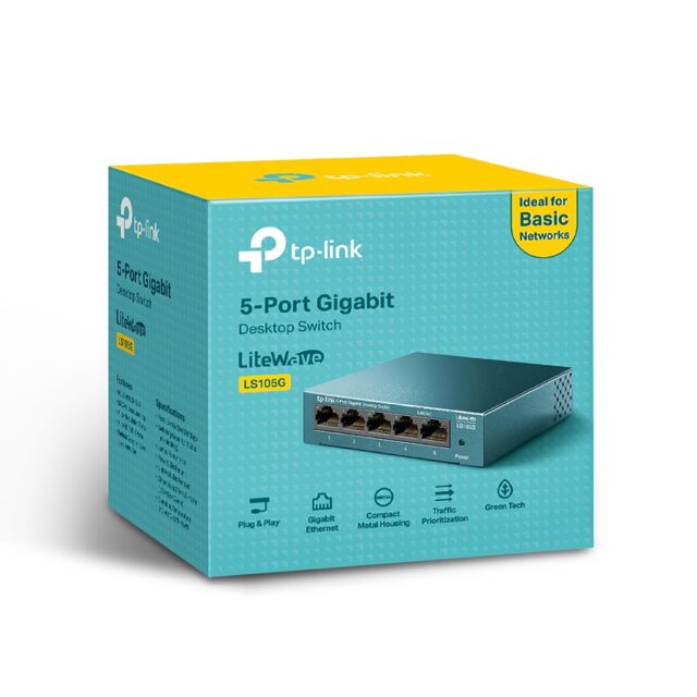 TP-Link LS105G | Switch | 5x RJ45 1000Mb/s - imagine 2