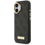 Guess 4G Logo Plate MagSafe Case for iPhone 17 Black - imagine 2