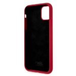 Karl Lagerfeld KLHCN61SLCHRE iPhone 11 6,1" / Xr hardcase red Silicone Choupette - imagine 7