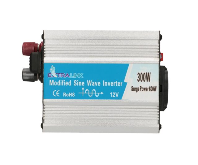 Extralink OPIM-300W | Car voltage converter | 12V, 300W modified sinus - imagine 4