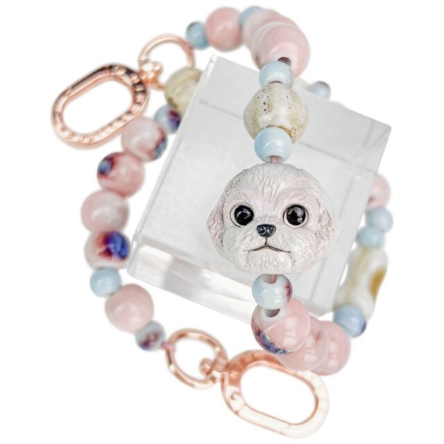 Bag charm handstrap Nimmy New Big Eye Cute Pets 2.0 pink - imagine 6