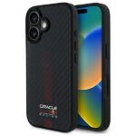 Red Bull RBHMP16M24CFGSMK iPhone 16 Plus 6.7" hardcase black Carbon Fiber Power Bar MagSafe