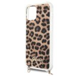 Guess GUHCP12LKCLEO iPhone 12 Pro Max 6,7" Leopard hardcase Gold Strap - imagine 6