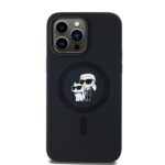 Karl Lagerfeld KLHMP14LSCMKCRHK iPhone 14 Pro 6.1" black hardcase Silicone Karl & Choupette Ma - imagine 3