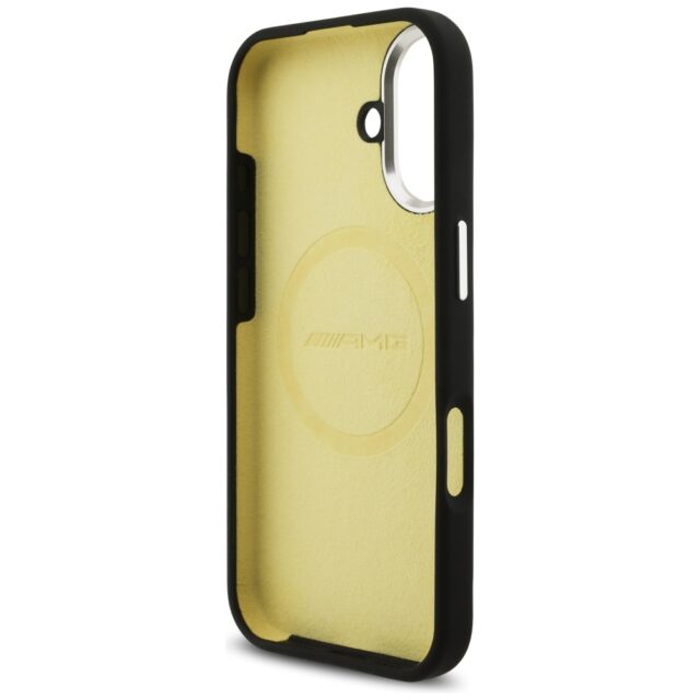 AMG Silicone Oversize Rhombs MagSafe Case for iPhone 17 Black - imagine 7