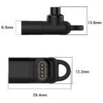Adapter USB-C Beline for Charging Garmin Watches black - imagine 4