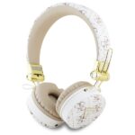 Guess Over-Ear Bluetooth Headphones ENC GUBH70E4PTMH white 4G Triangle Round Shape