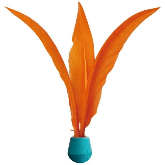 Waboba Battlebird skill game 2x hand rackets 2x shuttlecocks 2x game poles - imagine 4