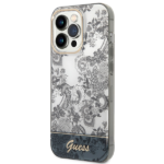 Guess GUHCP14LHGPLHG iPhone 14 Pro 6,1" grey hardcase Porcelain Collection - imagine 2