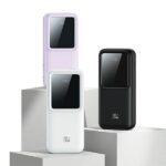 USAMS Powerbank with built-in cablesUSB-C+Lightning 30000 mAh 20W PD+Qc 3.0 Fast Charge X-chel Seri - imagine 8