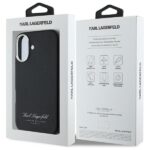 Karl Lagerfeld KLHCP16SPGWCMKHK iPhone 16 6.1 hardcase black hotel RSG - imagine 8