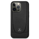 Mercedes MEHCP15XARMBK iPhone 15 Pro Max 6.7" Black Hardcase Leather Urban - imagine 3