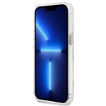 Guess GUHMP13LHTRMS iPhone 13 Pro / 13 6,1" silver hard case Metal Outline Magsafe - imagine 5