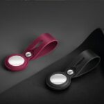 UNIQ Vencer Silicone Case for AirTag charcoal - imagine 4