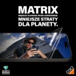 PanzerGlass Matrix D3O UWF iPhone 15 ProMax 6.7" Ultra-Wide-Fit rPET Screen Protection Easy Aligner Included 2820 hybryda - imagine 4