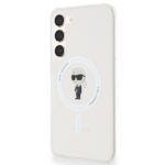 Karl Lagerfeld KLHMS23MHFCKNOT S23+ S916 transparent hardcase IML Ikonik MagSafe - imagine 2