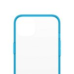 PanzerGlass ClearCase iPhone 13 / 14 /15 6.1" Antibacterial Military grade Bondi Blue 0331 - imagine 3