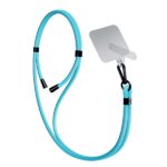 3MK EasyClip Light Blue (black) Phone Lanyard - imagine 7