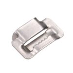 Extralink | Steel clamp | for 20mm steel strap, with jags - imagine 2
