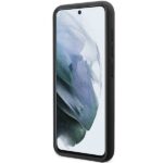 Guess GUHCS23MSLSMK S23+ S916 black hardcase Silicone Vintage Gold Logo - imagine 5