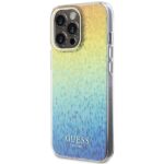 Guess GUHCP15XHDECMI iPhone 15 Pro Max 6.7"  hardcase IML Faceted Mirror Disco Iridescen - imagine 2