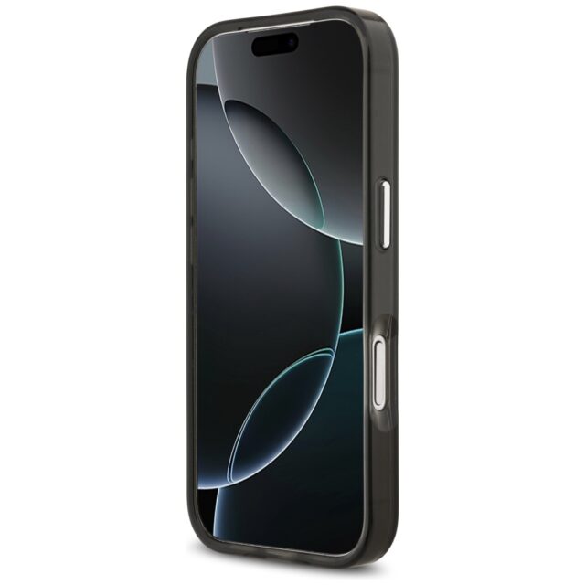 Karl Lagerfeld IML Aquarelle Choupette & Logo MagSafe Case for iPhone 17 Pro Black - imagine 5