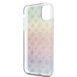 Guess GUHCN65PEOML iPhone 11 Pro Max multicolor hard case Iridescent 4G Peony - imagine 4