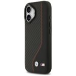 Case BMW M Carbon Line & Logo MagSafe for iPhone 17 red - imagine 2