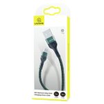 USAMS Braided U55 2A microUSB Cable green 1m SJ450USB02 (US-SJ450) - imagine 7