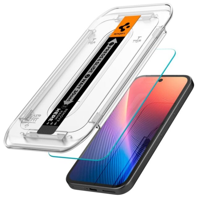 Spigen Glas.TR EZ FIT Tempered Glass for Google Pixel 9A 2pcs - imagine 2