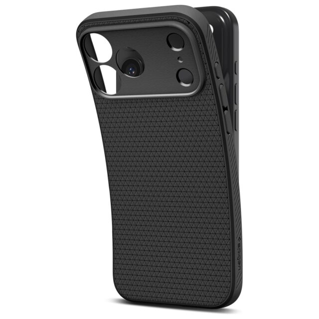 Spigen Liquid Air Case for iPhone 17 Pro Max Black - imagine 6