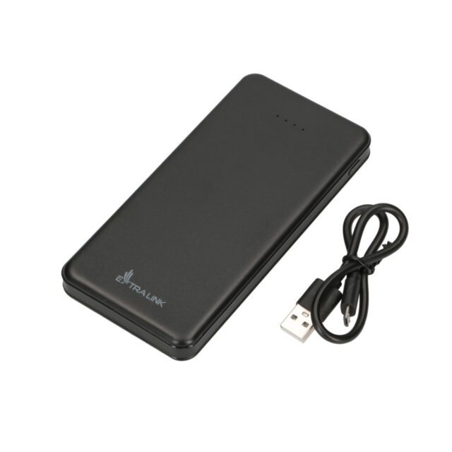 Extralink EPB-078B 10000mAh Black | Powerbank | Power bank, USB-C - imagine 9