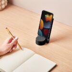 Lexon City Energy Pro 10W Wireless Charger with Bluetooth Speaker black LD145N - imagine 4