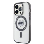 Karl Lagerfeld KLHMP15LHCHNOTK iPhone 15 Pro 6.1" transparent hardcase IML Choupette`s Head MagSafe - imagine 2