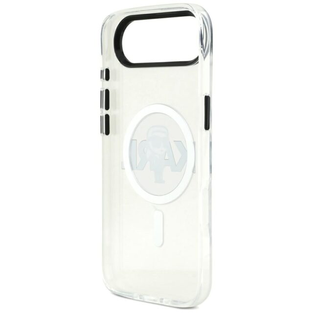 Karl Lagerfeld IML Karl Sketch Logo MagSafe Case for iPhone Air Clear - imagine 7