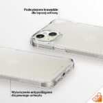 PanzerGlass HardCase iPhone 15 Plus /14 Plus 6.7" D3O 3xMilitary grade transparent 1174 - imagine 4