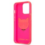 Karl Lagerfeld KLHCP13XCHTRP iPhone 13 Pro Max 6,7" pink hardcase Glitter Choupette Fluo - imagine 7