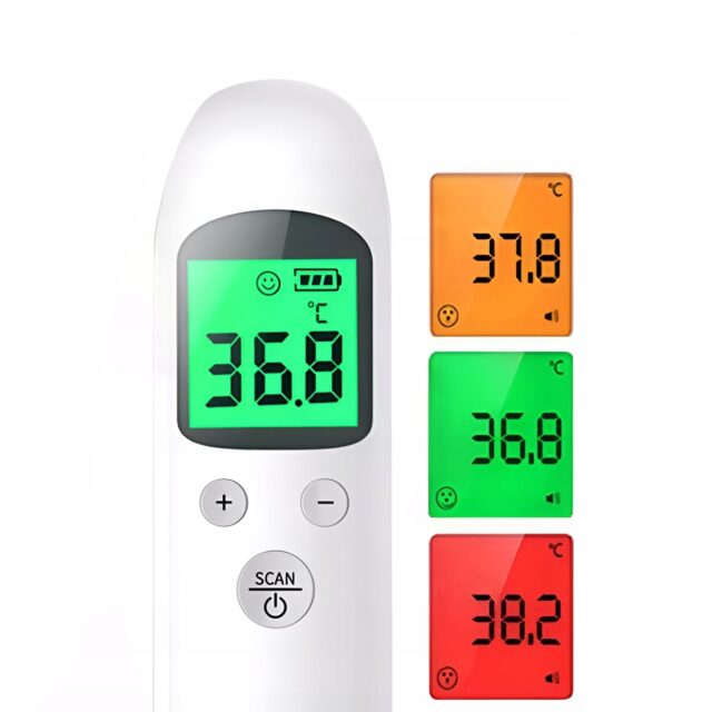 Extralink Smart Life F-01 Non-Contact Thermometer, White - imagine 5