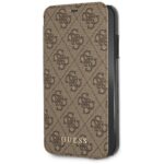 Guess GUFLBKI61GF4GBR iPhone Xr brown book 4G Charms Collection - imagine 2