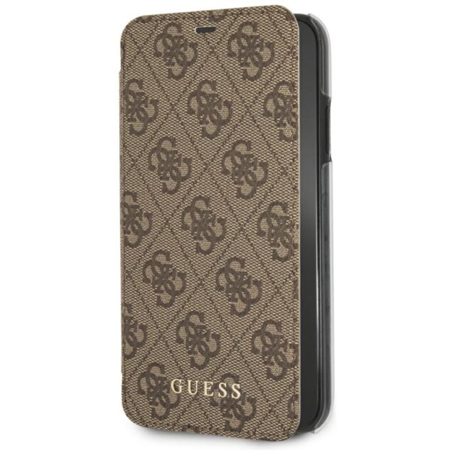 Guess GUFLBKI61GF4GBR iPhone Xr brown book 4G Charms Collection - imagine 2