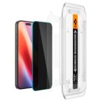 Spigen Glas.TR iPhone 16 Pro Max 6.9" "EZ FIT" 2 pcs privacy tempered glass privacy AGL07908 - imagine 7