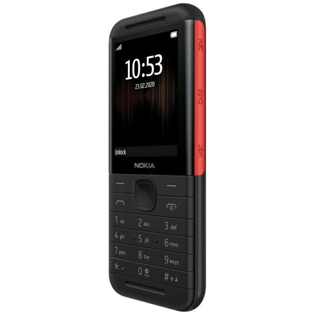 Nokia 5310 TA-1603 DS Black-Red Mobile Phone - imagine 4