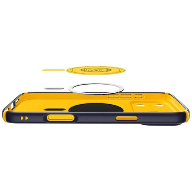 Etui Spigen Nano Pop Hybrid Mag MagSafe   do iPhone 17 Pro granatowy - imagine 7